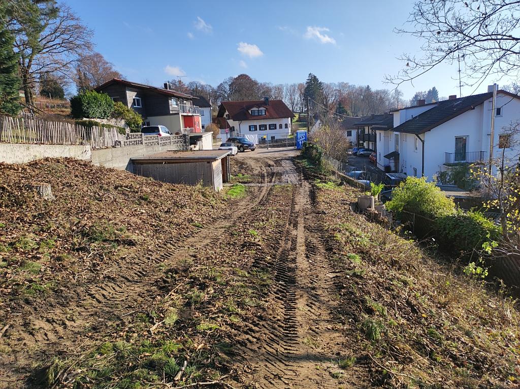 Blick nach Osten (Grundstück 198)